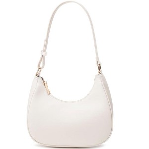 Crescent Shoulder Bags Cute Hobo Tote Handbag Under the Arm Purses Mini Clutch Purse - 1 of 4