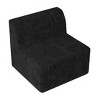 Single seat sofa Compressed Sectional Sofa Modern Minimalist Style Corduroy Couch, Sleeper Sofa for Living Room, Bedroom - 3 of 4