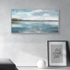 Masterpiece Art Gallery 24"x48" Lakeside Blues II Panel Wall Art - 3 of 4