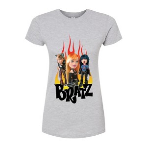 Women's - Bratz - Y2K Logo Fitted Graphic T-Shirt - 1 of 3