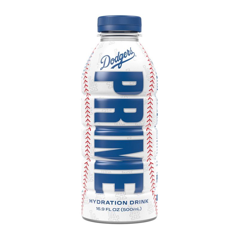 Prime Hydration Dodgers Sports Drink - 16.9 fl oz Bottle, 1 of 7