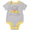Disney Baby Girls 3 Pack Bodysuits Newborn to Infant Sizes (Newborn - 24 Months) - 4 of 4