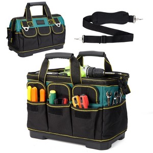 Professional Tool Bag for Men, Multi-Pocket Oxford Tote with