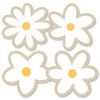 Big Dot of Happiness Tan Daisy Flowers - Decorations DIY Floral Party Essentials - Set of 20 - 2 of 4