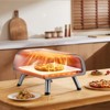 VEVOR 12" Electric Pizza Oven Countertop, Stainless Steel Pizza Maker Machine with Pizza Stone and Spatula, Heats up to 850°F - 2 of 4