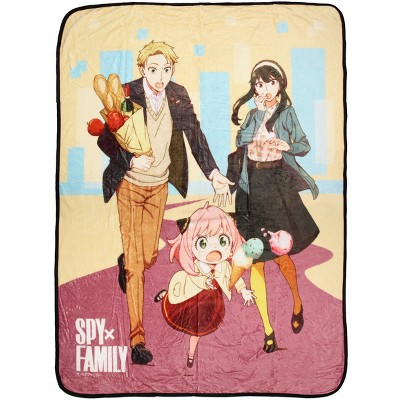 Spy x Family Manga Anime Plush Fleece Soft Throw Blanket Spy x Family Merch
