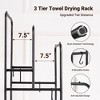 MOEPISY 3 Tier Towel Drying Rack Outdoor, Pool Towel Stand Blanket Holder - 4 of 4