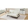 Ridstar Modern Double Sofa with USB Port For Living Room-Beige - 3 of 4