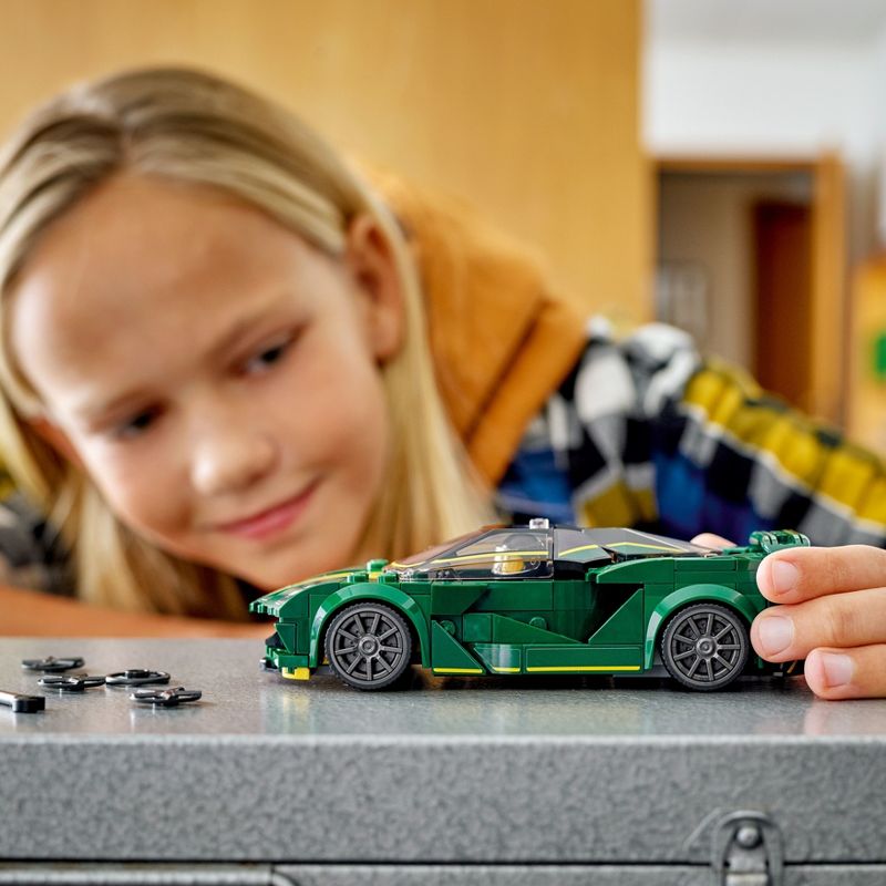LEGO Speed Champions Lotus Evija Race Car Model Toy 76907, 4 of 8