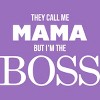 Women's Design By Humans They Call Me Mama But I'm the Boss By Shirz Racerback Tank Top - 2 of 2