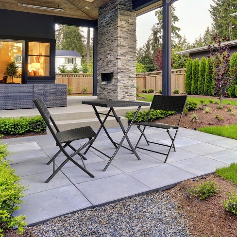 Target card table and cheap chairs set