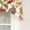 Noblesse Cornice 3" Rod Pocket Valance 50" x 17" Eggshell by RLF Home - 3 of 4