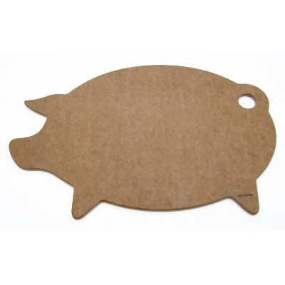Epicurean Novelty Series Pig Shaped Cutting Board