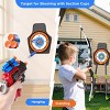 VATOS 2 Pack Bow and Arrow Toy, Light Up Archery Toy with Cup Suction Standing Target & 29 in Dart Board Toys for Kids 5-12 Year - 2 of 4