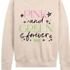Women's - Wicked - Pink and Green Forever Lightweight French Terry Slouchy - 2 of 4