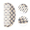 Unique Bargains Square Retro Checkerboard Hair Comb 1 Pc - 2 of 4