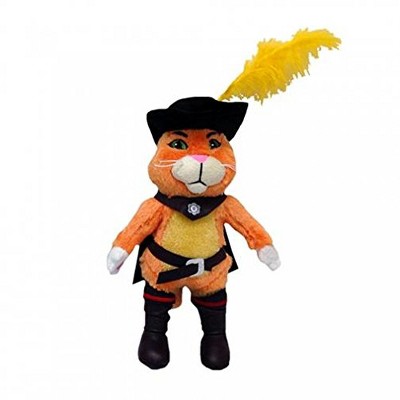 Multipet Puss in Boots 11.5in Dog Toy