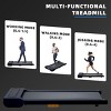 SEVOBAL Walking Pad Running 2.25HP Cushioned Belt Folding Portable Treadmill Spacious Surface Under Desk for Home Gym Office, Black, 47.2"*20.9"*4.9" - 4 of 4