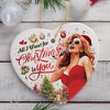 All I Want for Christmas is You Elegant Artistic Musical Christmas Ornament, Classic Tree Decoration| OrnamentallyYou - 4 of 4