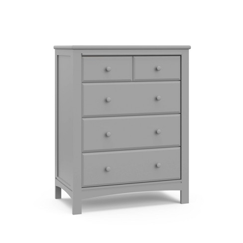 Graco Benton 4 Drawer Dresser Pebble Gray Target