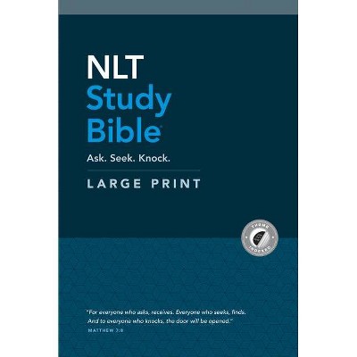  NLT Study Bible Large Print (Red Letter, Hardcover, Indexed) 