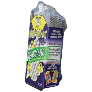 C&S Ready To Use Nyjer Sack Filled Wild Bird Feeder - 12 Ounce- 4 Pack - 1 of 2