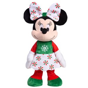 Disney Holiday Minnie Feature Plush Stuffed Animal - 1 of 4