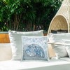 Stupell Industries Collage Patterned Blue Nautical Spiral Seashell - 2 of 3
