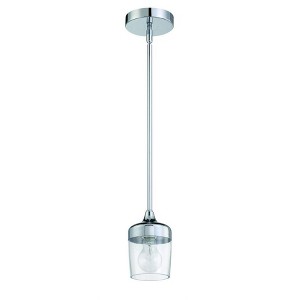 Craftmade Lighting Wrenn 1 - Light Pendant in  Chrome - 1 of 1