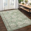 Coucheta Vintage Area Rug, Farmhouse Print Rug, Low Pile Machine Washable & Non-Slip, Multiple Sizes & Colors for Living Room, Home Office Decor - 2 of 4