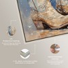 Art Remedy Glam Cowgirl Boots Chic Farmhouse Wall Art Framed - 4 of 4