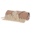 Parkland Collection,Transitional Vereigated Rectangle Throw - 2 of 4