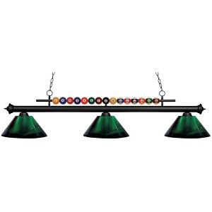 Z-Lite Shark 3 - Light Island Pendant Light in  Matte Black - 1 of 1