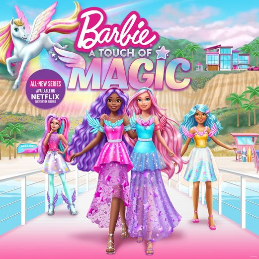 Barbie A Touch of Magic
All-New Series
Available on Netflix
Subscription Required