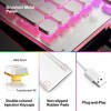 Evo Bytes White/Silver Membrane Gaming Keyboard - 3 of 4