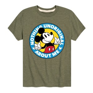 Boys' - Disney - Nothing Unoriginal About Me Short Sleeve Graphic T-Shirt - 1 of 4