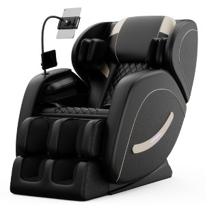 Zero Gravity Massage Chair Recliner with Full Body Air Pressure with Bluetooth Audio and Ambient Lighting - 1 of 4
