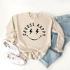 Simply Sage Market Women's Graphic Sweatshirt Choose Happy Lightning Eyes - 3 of 3