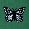 Dalix Butterfly Embroidery Relaxed Hoodie Soft Fleece Sweatshirt Fit Lounge Womens - 2 of 4