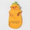 Jack-O'-Lantern Pumpkin Reflective Halloween Hoodie Dog and Cat Costume - Boots & Barkley™ - 4 of 4