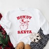 Simply Sage Market Women's Graphic Sweatshirt Howdy Santa Claus - 2 of 2