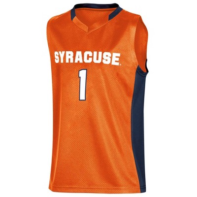 orange and green basketball jersey