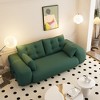 ACEPANO 3-in-1 Multifunctional Folding Sofa Bed with Foam Filling for Living Room-Green - 3 of 4