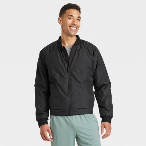 Men's Varsity Jacket - All In Motion™ Black S : Target