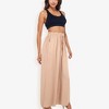 Anna-Kaci Women's High Waist Wide Leg Palazzo Pants With Drawstring Waist And Relaxed Fit - 4 of 4