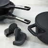 BergHOFF Phantom Nonstick Ceramic Cookware Set with Lids, Recycled Cast Aluminum - 3 of 4