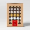 100pc Shatter-Resistant Round Christmas Tree Ornament Set - Wondershop™ - 3 of 4