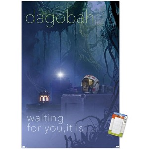 Trends International Star Wars: Dagobah - Visit Dagobah by Russell Walks 23 Unframed Wall Poster Prints - 1 of 4