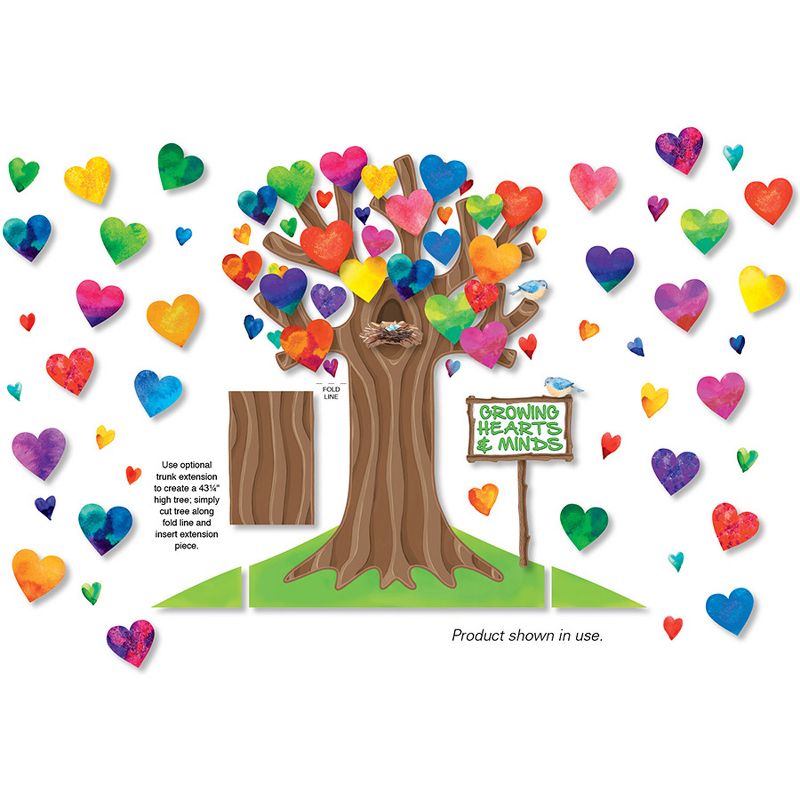 North Star Teacher Resources Growing Hearts & Minds Bulletin Board Set, 1 of 4