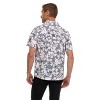 Canada Weather Gear Men’s Short Sleeve Button-Down Shirt – Casual Lightweight Printed Shirt with Chest Pocket - 2 of 4